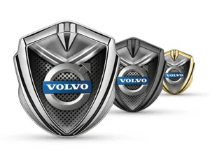 Volvo Emblem Fender Abzeichen Luxus Finish Aus Edelstahl
